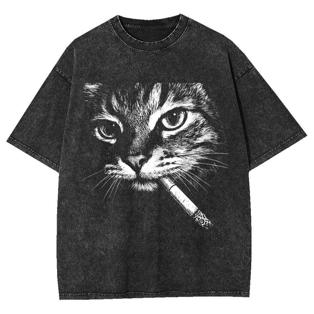 Acid Wash Vintage Graphic T Shirt - Vintage Acid Wash Men T Shirt