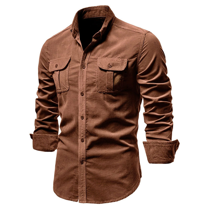 Men's Corduroy Casual Shirt Ja - Corduroy Button Up Shirt Men review and price