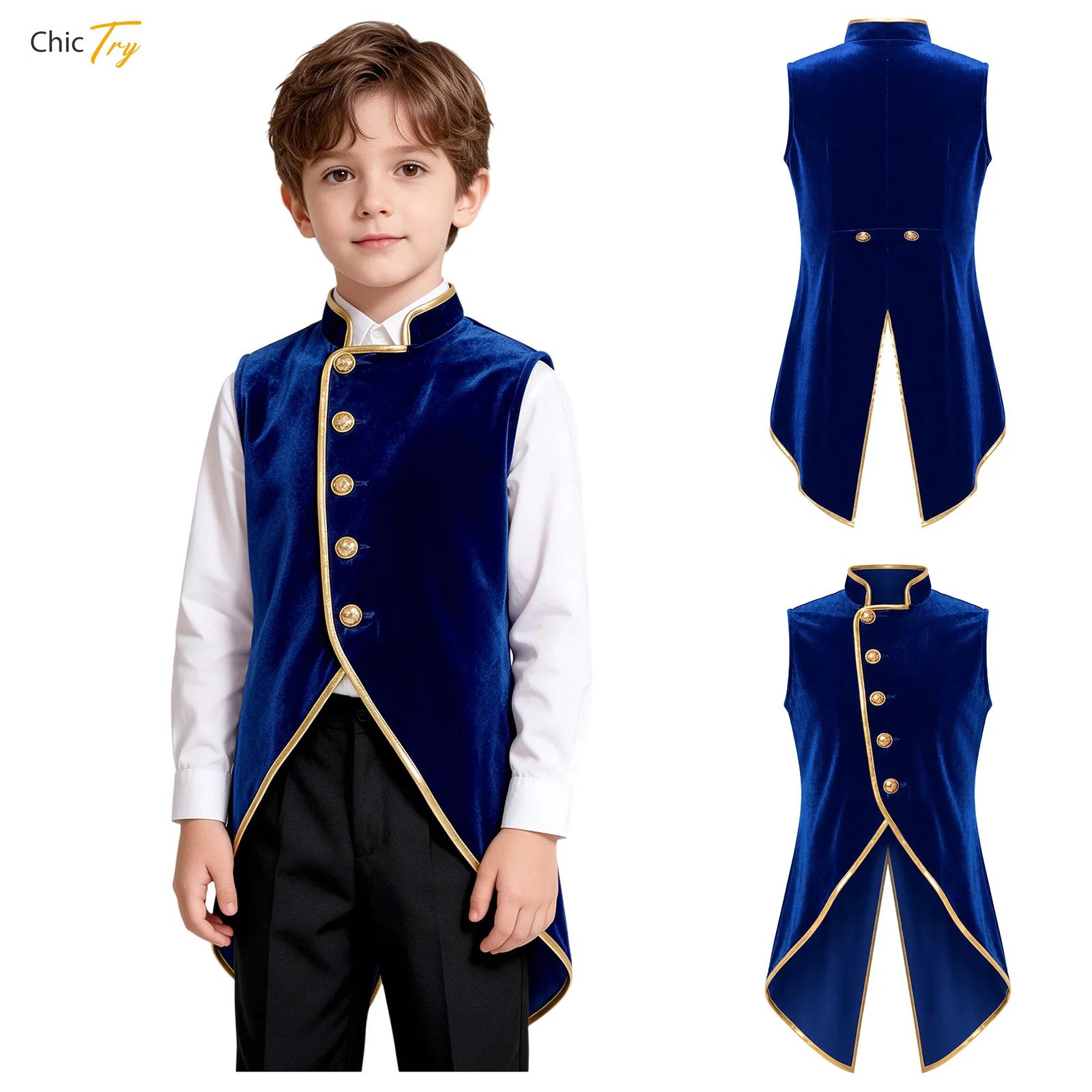 Boys Medieval Velvet Tailcoat  - Jackets review and price