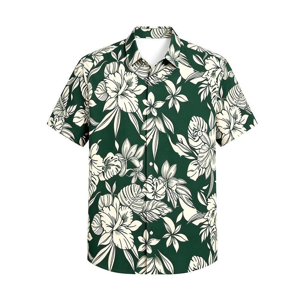 Vintage Plant Floral Print Haw - Vintage Hawaiian Floral Shirt review and price